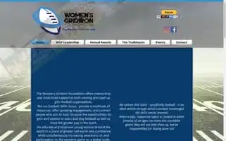 Womensgridironfoundation.org Screenshot 2024-07-01 14:34:46