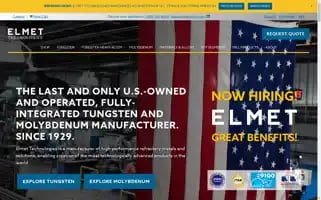 Elmettechnologies.com Screenshot 2024-07-03 14:15:42