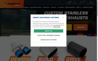 Powerflowexhausts.co.uk Screenshot 2024-07-06 02:32:56