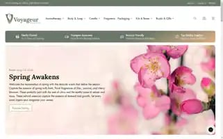 Voyageursoapandcandle.com Screenshot 2024-05-04 07:42:09