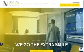 Newmansortho.com Screenshot 2024-06-13 14:17:39