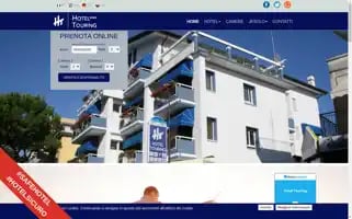 Hoteltouringjesolo.it Screenshot 2024-04-17 13:51:35