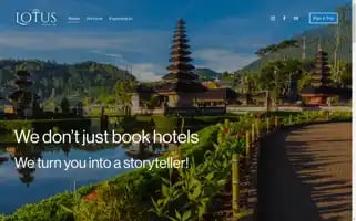 Lotustravelcompany.com Screenshot 2024-04-15 00:38:18