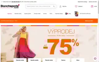 Blancheporte.cz Screenshot 2024-07-10 06:34:34