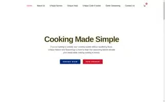 Uniqueflavorandseasonings.com Screenshot 2024-05-24 12:49:06