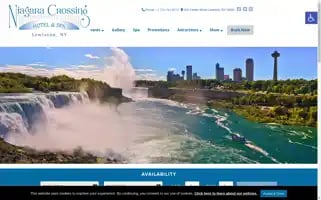 Niagaracrossinghotelandspa.com Screenshot 2024-04-15 21:21:00