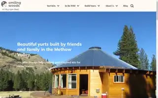 Smilingwoodsyurts.com Screenshot 2024-06-29 22:24:47