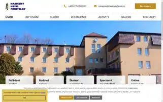 Hotelpribyslav.cz Screenshot 2024-06-18 13:19:12