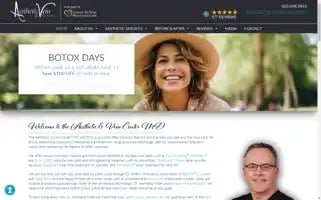 Aestheticveincentermd.com Screenshot 2024-05-15 10:28:36