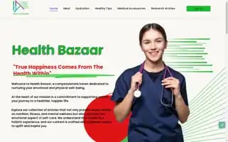 Healthbazaars.com Screenshot 2024-05-27 08:29:04