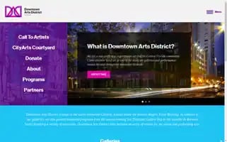 Downtownartsdistrict.com Screenshot 2024-06-12 09:10:23