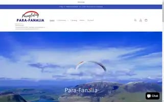 Para-fanalia.com Screenshot 2024-04-27 16:00:25
