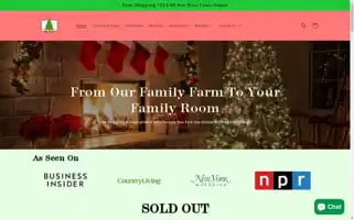 Christmastreesinthemail.com Screenshot 2024-05-05 16:41:52