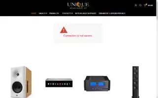 Uniquehomeaudiollc.com Screenshot 2024-05-19 08:01:05