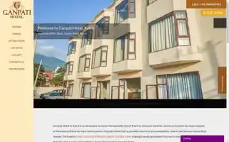Ganpatihotelkatra.com Screenshot 2024-04-17 07:50:30