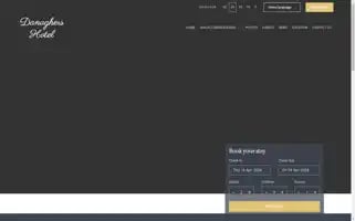 Danaghershotel.com Screenshot 2024-04-18 13:56:45