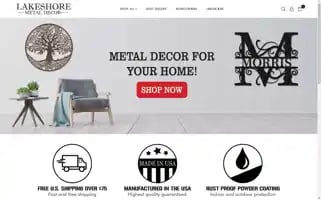 Lakeshoremetaldecor.com Screenshot 2024-05-12 16:02:27