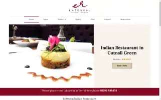Entourajrestaurant.com Screenshot 2024-04-17 11:53:41