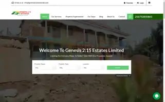 Genesis215estatesltd.com Screenshot 2024-06-18 06:40:21
