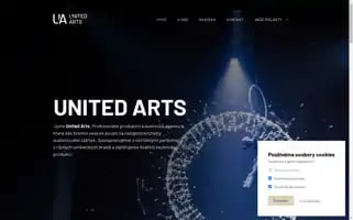 Unitedarts.cz Screenshot 2024-07-04 00:20:38