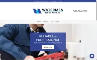 Watermenmechanical.ca Screenshot 2024-06-13 23:46:56