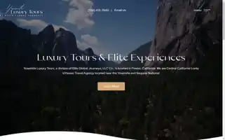 Yosemiteluxurytours.com Screenshot 2024-04-17 07:40:15