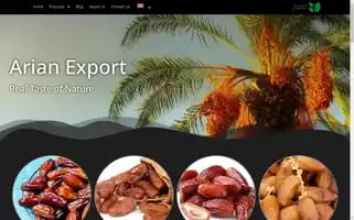 Arian-export.com Screenshot 2024-05-26 20:31:39