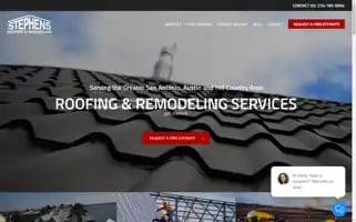 Stephensroofing.net Screenshot 2024-05-14 02:15:26