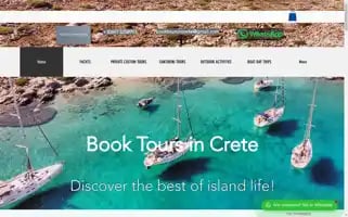 Booktoursincrete.com Screenshot 2024-04-26 16:41:54