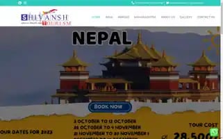 Shivanshtourism.com Screenshot 2024-04-23 10:55:05