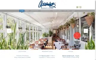 Alexandersrestaurant.com Screenshot 2024-07-04 05:12:08