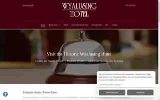 Wyalusinghotel.com Screenshot 2024-04-25 20:13:08