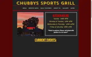 Chubbyssportsgrill.com Screenshot 2024-06-28 08:22:32