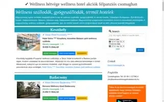 Wellnesshetvegehotelakciok.hu Screenshot 2024-04-16 12:11:13