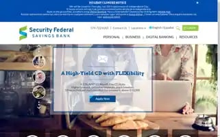 Secfed.bank Screenshot 2024-07-02 12:48:46