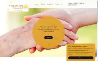 Arayoflighthospice.com Screenshot 2024-04-25 13:35:44