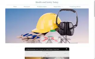 Healthandsafetytoday.co.uk Screenshot 2024-07-08 11:57:34
