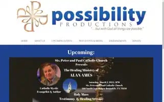 Possibilityproductions.org Screenshot 2024-05-13 11:18:17