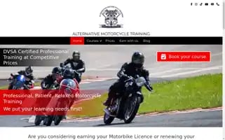 Alternativemotorcycletraining.co.uk Screenshot 2024-05-23 10:04:20