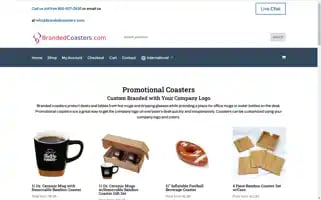Brandedcoasters.com Screenshot 2024-05-08 21:14:00