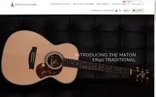 Artisanguitars.com Screenshot 2024-05-05 16:52:07