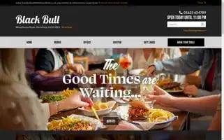 Blackbullpubhotelmansfield.co.uk Screenshot 2024-04-22 15:40:14