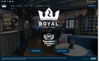 Theroyalhotelandbar.co.uk Screenshot 2024-04-15 00:27:48