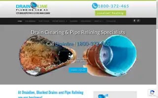 Drainlineplumbing.com.au Screenshot 2024-07-03 12:24:47