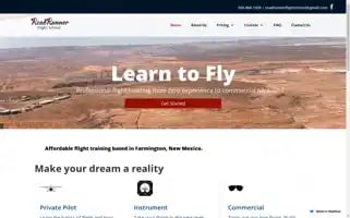 Roadrunnerflightschool.com Screenshot 2024-04-23 06:00:19
