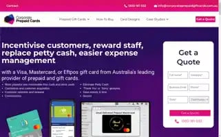 Corporateprepaidgiftcards.com.au Screenshot 2024-05-09 06:19:07