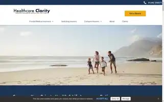 Healthcareclarity.co.uk Screenshot 2024-05-10 01:10:39