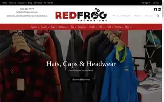 Redfrogpromotions.com Screenshot 2024-05-13 15:57:45