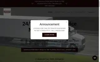 Davistiresouthfl.com Screenshot 2024-07-05 16:40:27