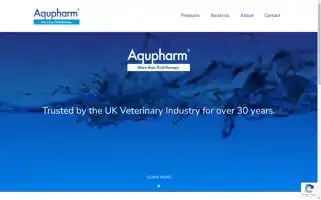 Aqupharm.co.uk Screenshot 2024-07-01 01:30:09